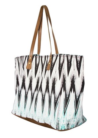 Twelfth St. by Cynthia Vincent Cove Beach Tote in Arrow Print