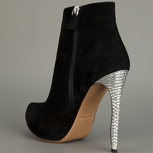 Nicholas Kirkwood Hammered Heel Bootie