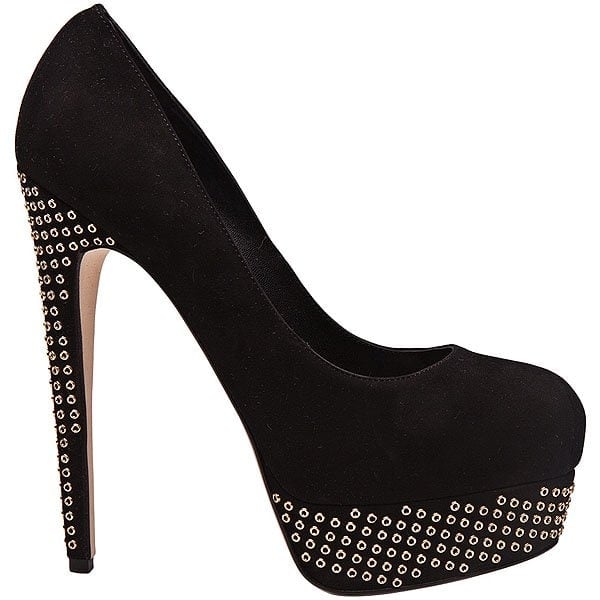 Brian Atwood 'Hamper' Eyelet Studded Platform Pump