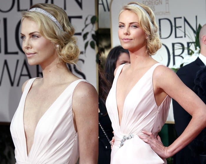 Diamonds are a girl's best friend, and Charlize Theron proves it with dazzling Cartier jewels