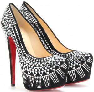 Who Looks Best in Christian Louboutin's Decorapump Strass Pumps?