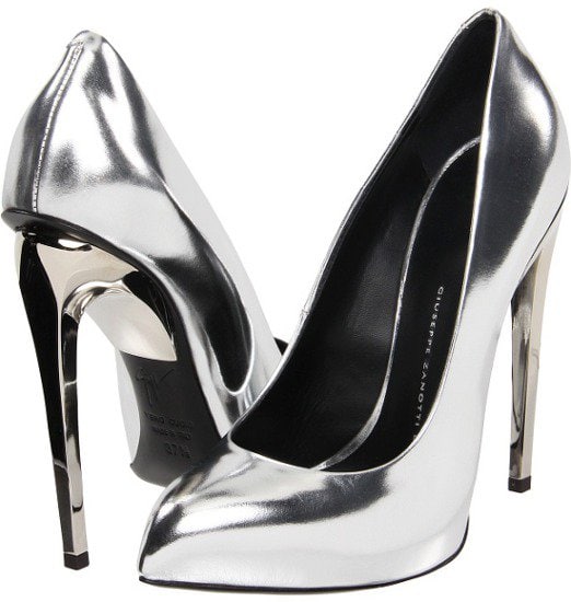 Giuseppe Zanotti Mirror-Effect Patent Leather Pumps