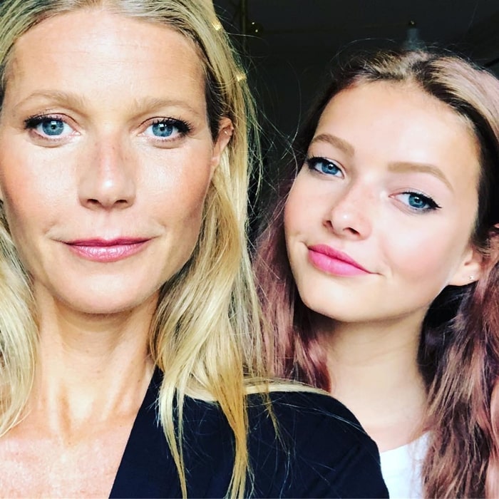 Gwyneth Paltrow shared a photo of her daughter Apple Blythe Alison Martin on Instagram in September 2018