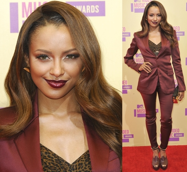 Katerina Graham at the 2012 MTV Video Music Awards held at the Staples Center in Los Angeles on September 6, 2012