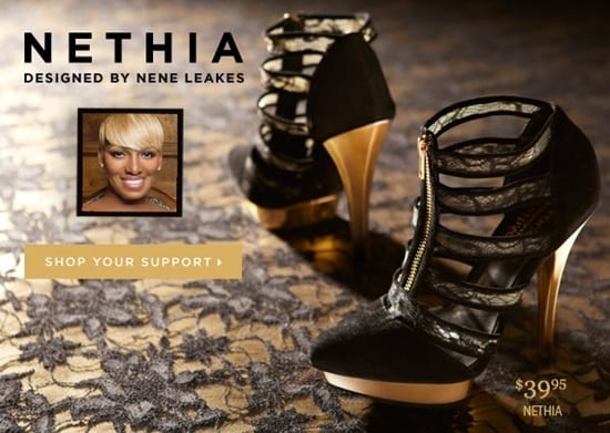 The proceeds from Nene Leakes' shoes will be donated to Saving Our Daughters