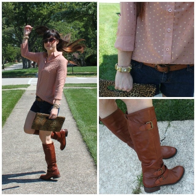 Lisa shows how to style riding boots and shorts