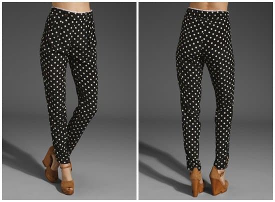 6 Shore Road Anchors Away Trouser in Polka Dot