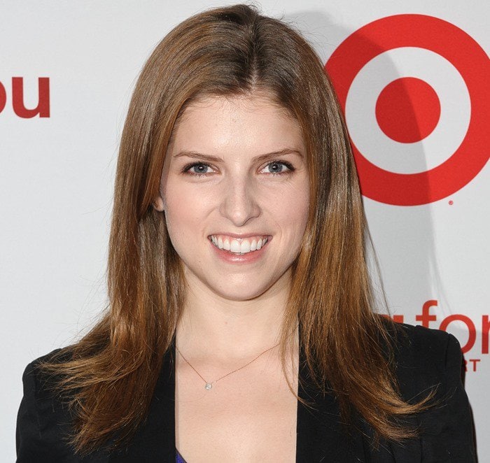 Anna Kendrick rocks Rebecca Minkoff's Jimmy Black blazer