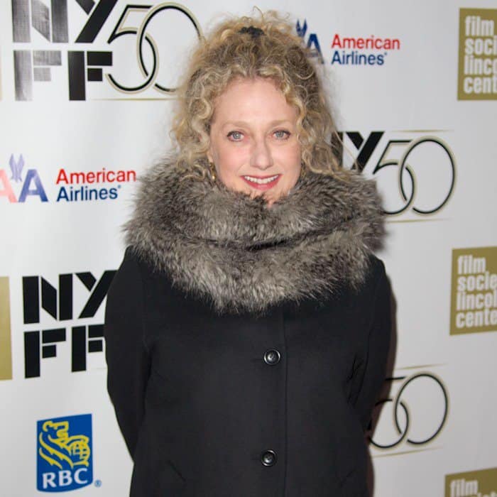 Carol Kane wears a furry infinity scarf at the screening of 'Hyde Park' at the New York Film Festival