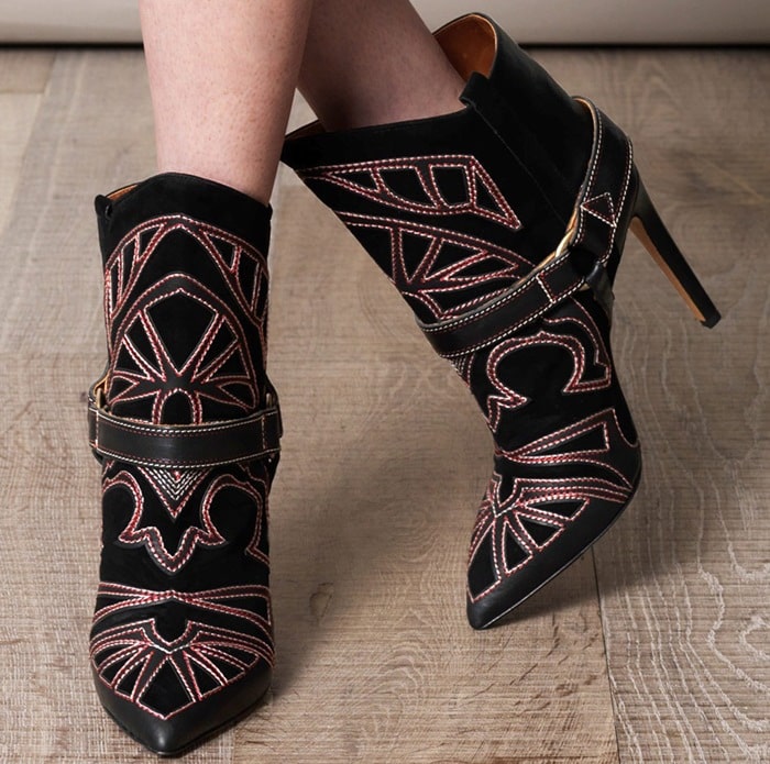 Isabel Marant Blackson Embroidered Boots