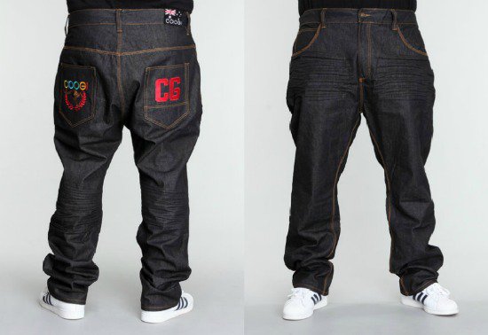 Kangaroo Logo Denim Jeans