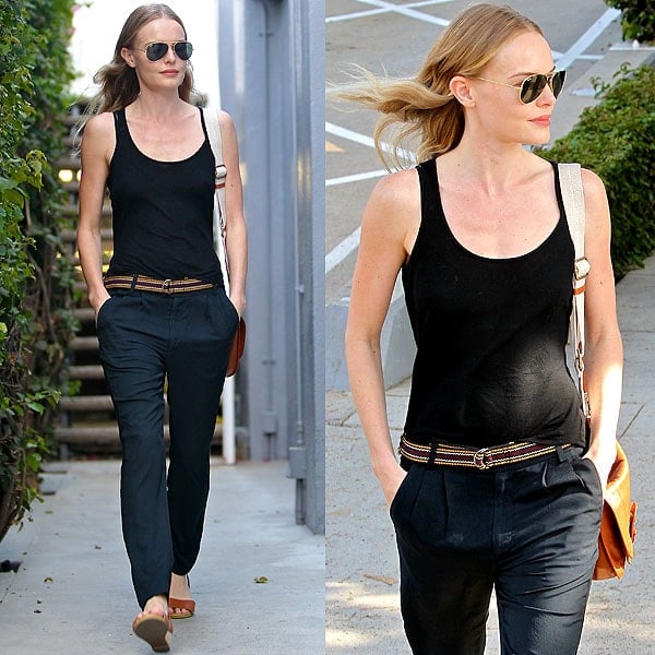 Kate Bosworth leaves a meeting in Beverly Hills, California on October 4, 2012