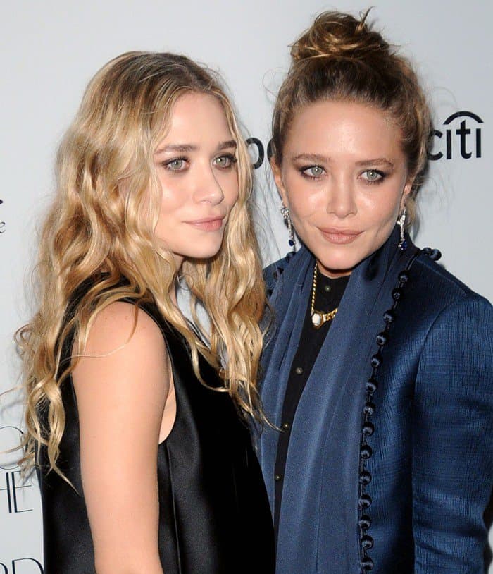 Celebrated fashion innovators Mary-Kate and Ashley Olsen, elegantly dressed in their unique oversized ensembles, received the coveted Innovator of the Year award from WSJ Magazine in New York City in recognition of their significant impact on contemporary fashion