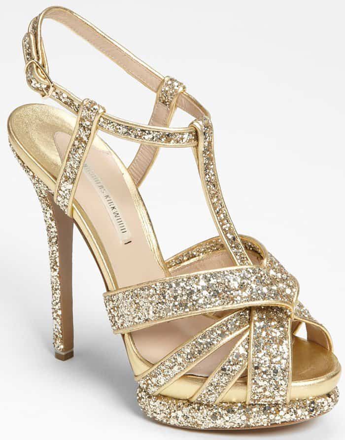 Nicholas Kirkwood Glitter Sandals