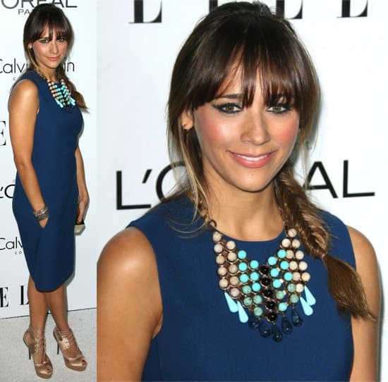 Rashida Jones in Calvin Klein Collection at ELLE’s 19th Annual Women In Hollywood Celebration