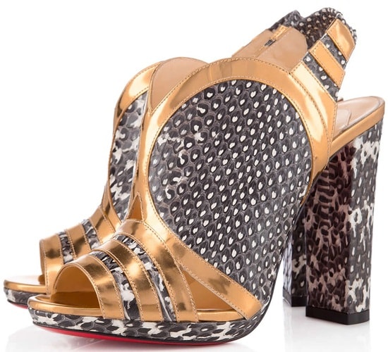 Christian Louboutin 'Fourmi' Slingback Sandals