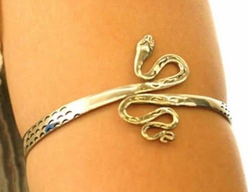 Jen's Pirate Booty Snake Wrap Arm Band in Gold