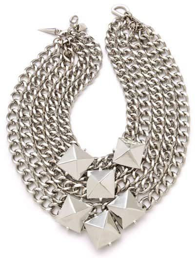 Fallon Jewelry Extra Large Stud Cluster Necklace