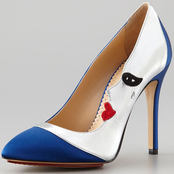 Charlotte Olympia "Luna" Moon Face Pumps