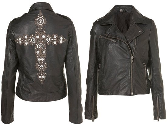 Cross Embroidered Jacket