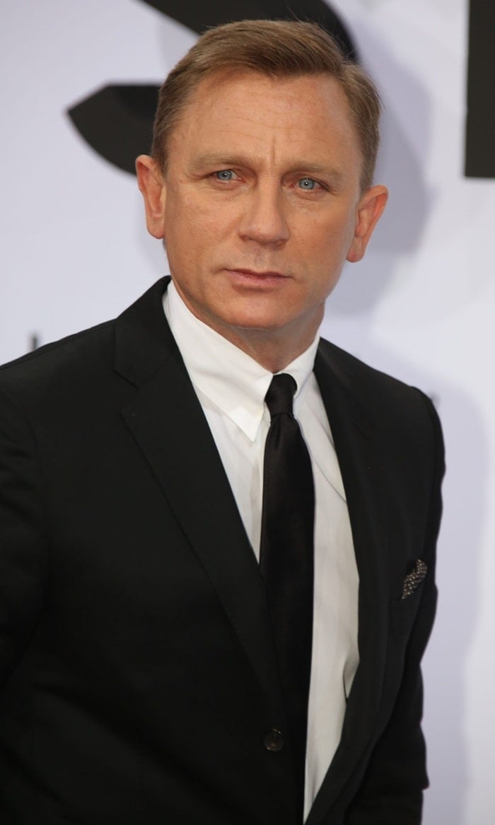 Daniel Craig at the 'Skyfall' premiere at Theater am Potsdamer Platz in Berlin, Germany, on October 30, 2012