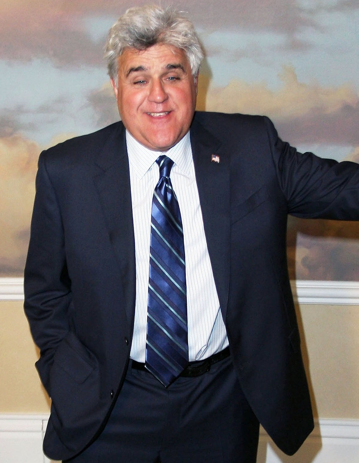 Host Jay Leno at the Jenesse Silver Rose Gala & Auction at the Beverly Hills Hotel