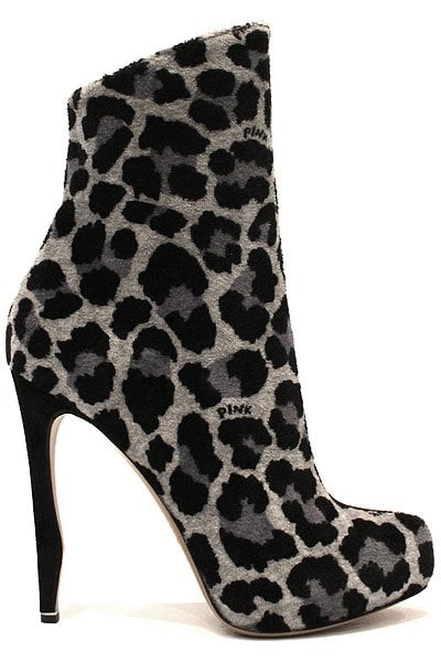 Nicholas Kirkwood for Victoria's Secret Dangerous Liaisons animal print boots