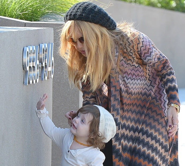 Rachel Zoe and her son Skyler out and about in West Hollywood on November 11, 2012
