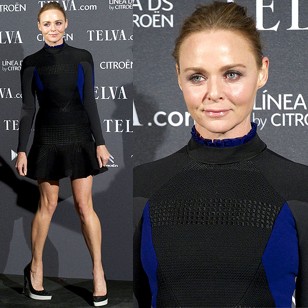 Stella McCartney dazzles in her innovative 'Milly' dress at the 2012 Telva Fashion Awards