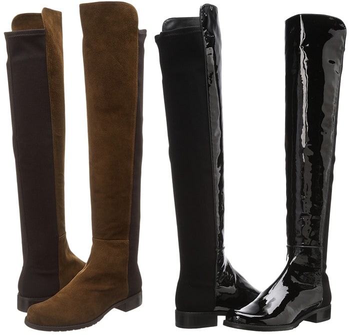 Stuart Weitzman '5050' Over the Knee Leather Boots