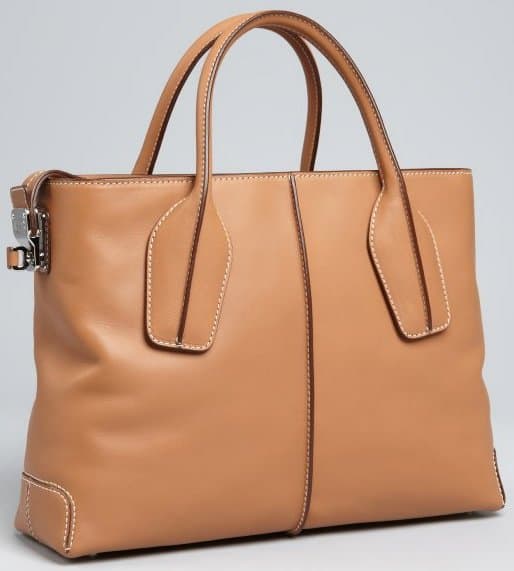 Tod's D-Styling Tote in Tobacco