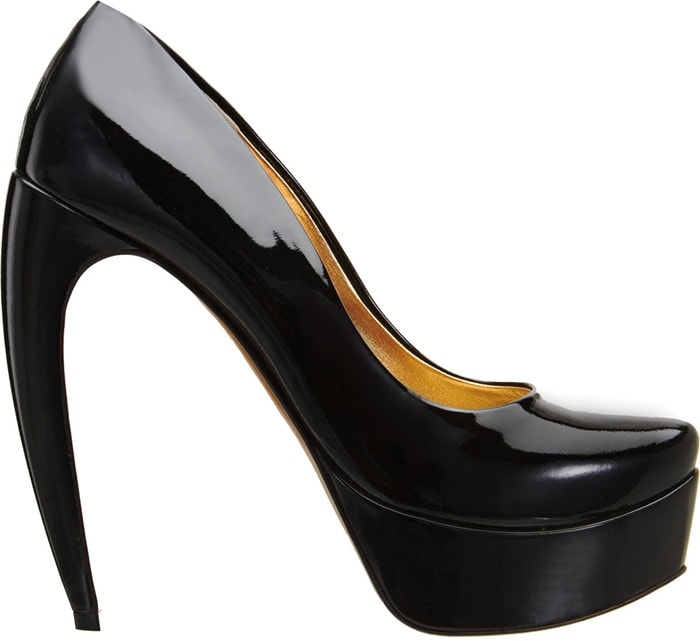 Walter Steiger Curved Heel Pumps Side