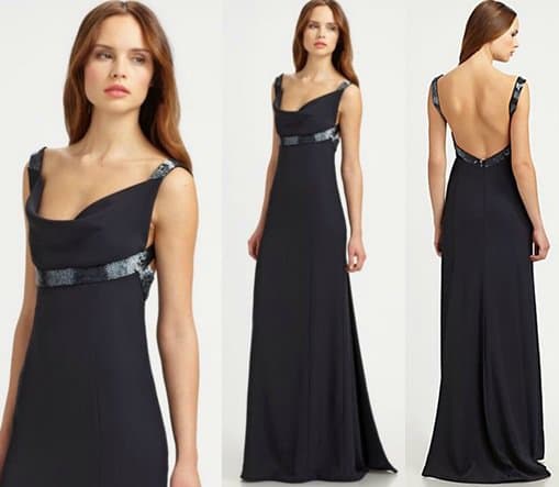 Armani Collezioni Beaded Gown