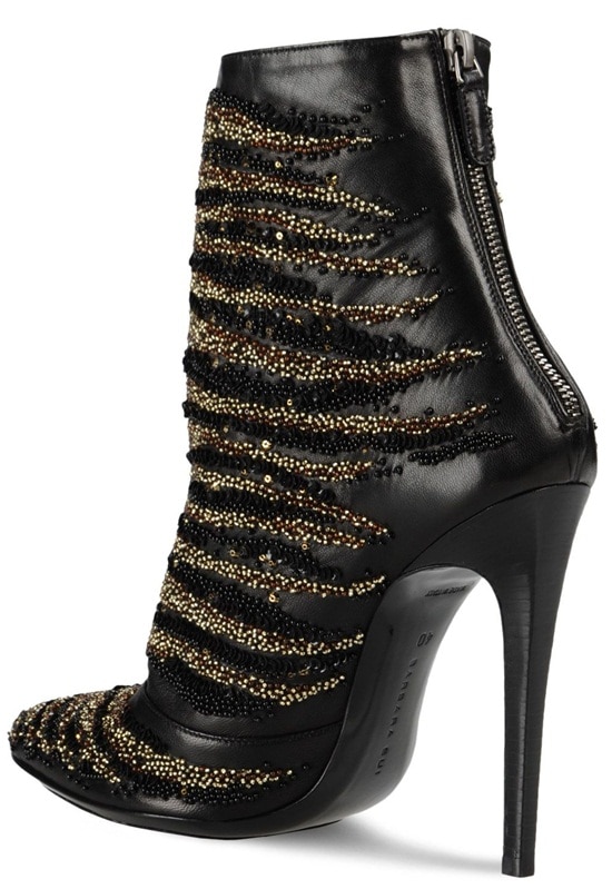 Barbara Bui 'Bengale' Embroidered Ankle Boots