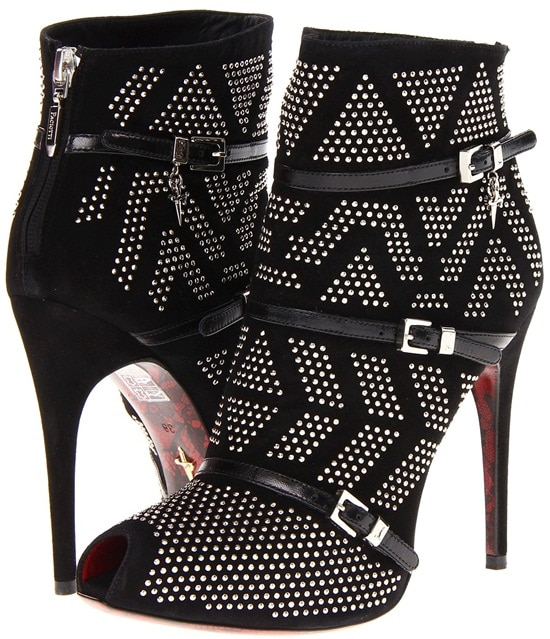 Cesare Paciotti Studded Booties