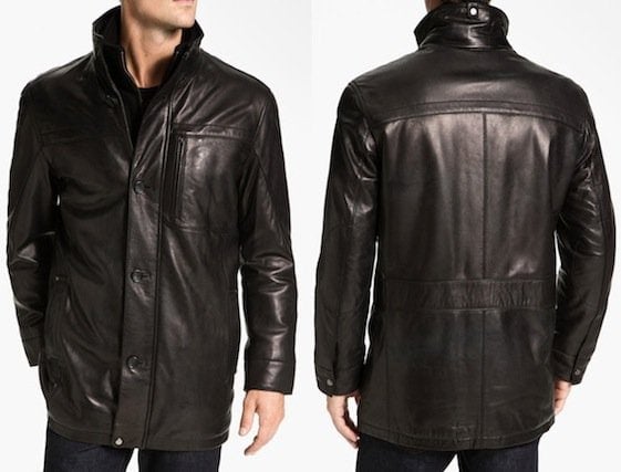 Marc New York by Andrew Marc 'Liam' Leather Jacket in Black