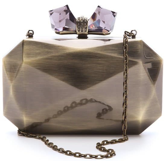 Overture Judith Leiber Danielle Faceted Clutch