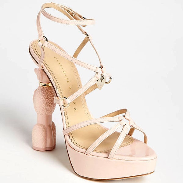 Charlotte Olympia "Cherie" Poodle Sandals