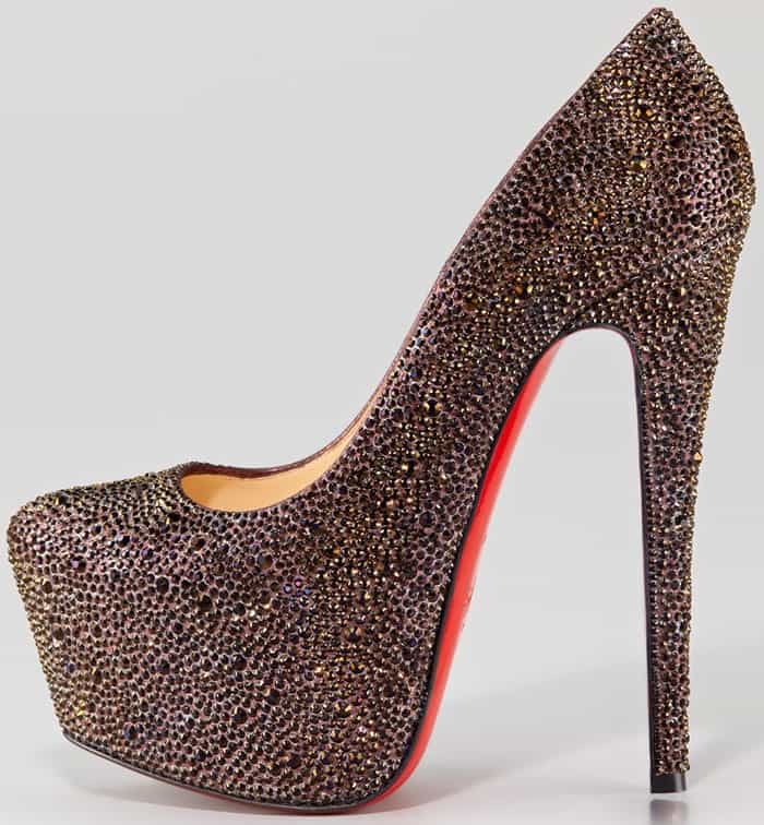 Christian Louboutin 'Daffodile' Strass Crystal Pumps