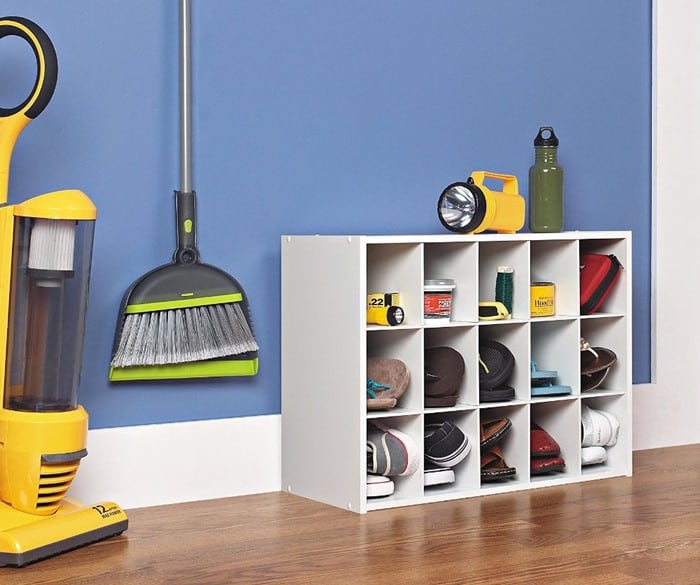 ClosetMaid 15-Cube Laminate Shoe Organizer