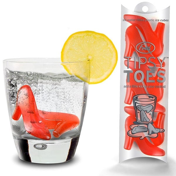 Keep your drinks cold with these high heel ice cubes