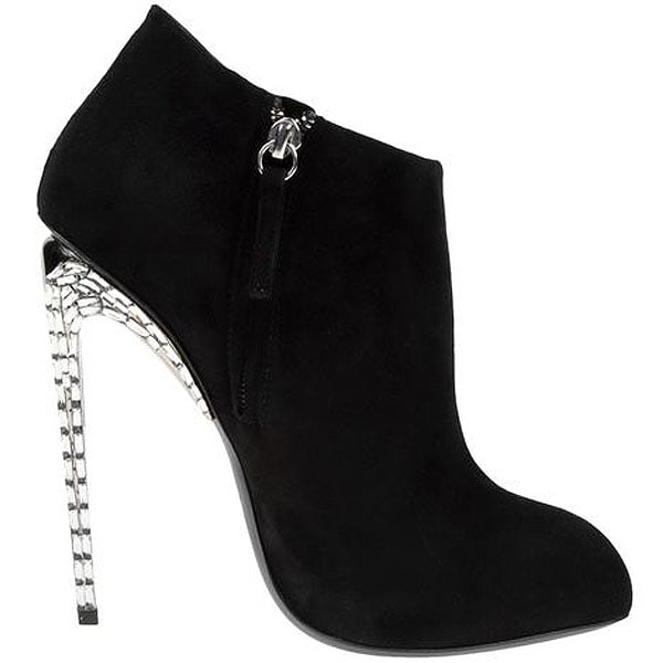 Giuseppe Zanotti Metal Heel Booties