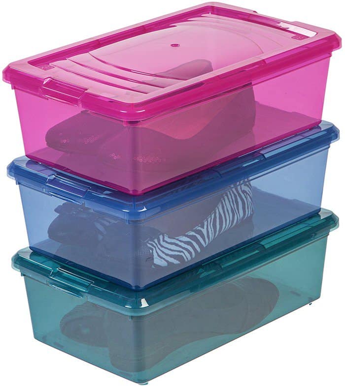 IRIS 6 Quart Modular Storage Box