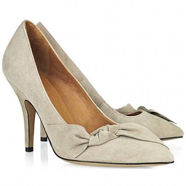 Isabel Marant "Poppy" Suede Pumps