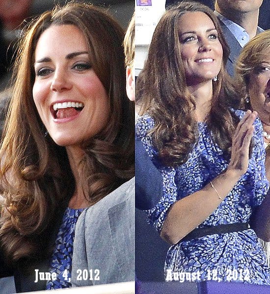 Moments in Whistles 'Bella' - Kate shines at the Queen's Diamond Jubilee Concert and the Olympics Closing Ceremony, redefining royal event attire