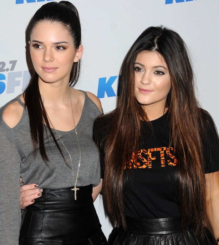 Kylie and Kendall Jenner at KIIS FM's 2012 Jingle Ball