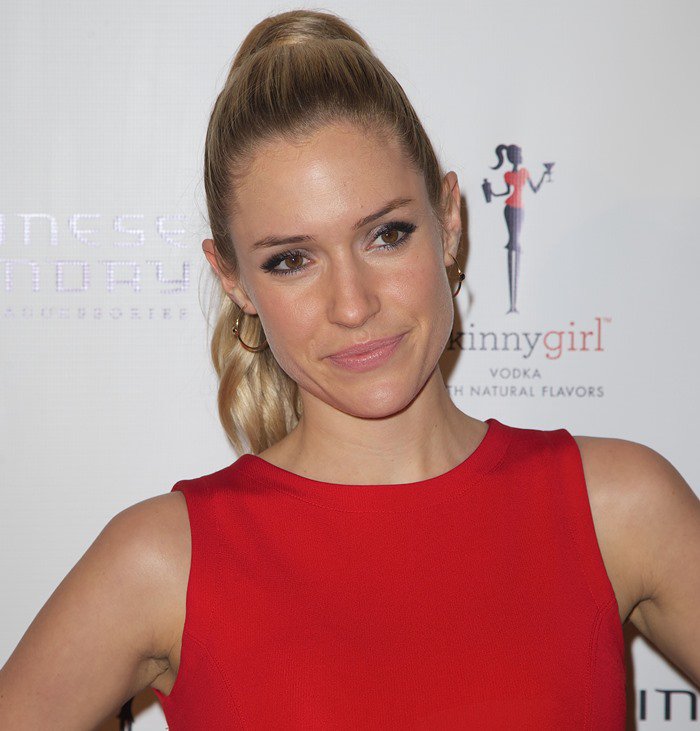 Kristin Cavallari hosted a stylish shoe launch party in a stunning red dress