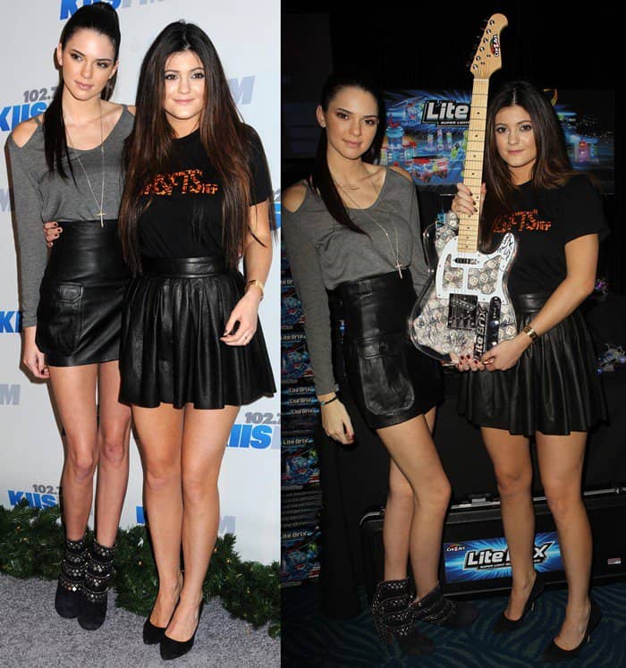 Fashion spotlight: Kendall and Kylie Jenner at the KIIS FM 2012 Jingle Ball, Los Angeles