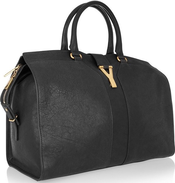 YSL "Cabas Chyc" Large Leather Shopper