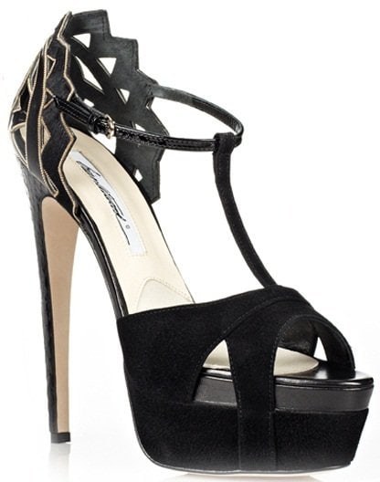 Brian Atwood "Maia" Heels in Black